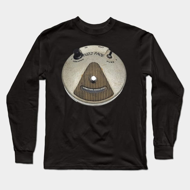 Fuzz Face Long Sleeve T-Shirt by teeteet